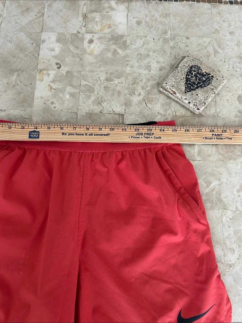 Nike Pro Men’s Red‎ Athletic Training Shorts - Size Medium